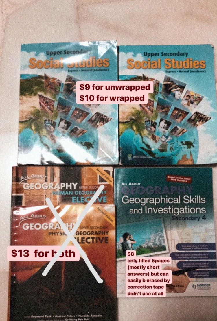 Secondary Textbooks Hobbies And Toys Books And Magazines Textbooks On Carousell 1813