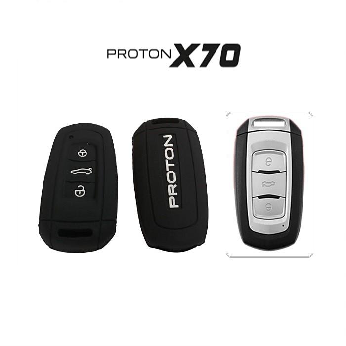 Silicone Car Key Cover for Proton X70 3 Button