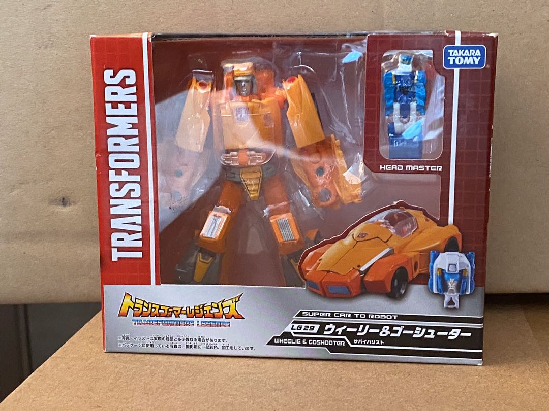 Takara Tomy 日版 Transformers 變形金剛 Legends Wheelie & Goshooter LG29 LG 29 ...