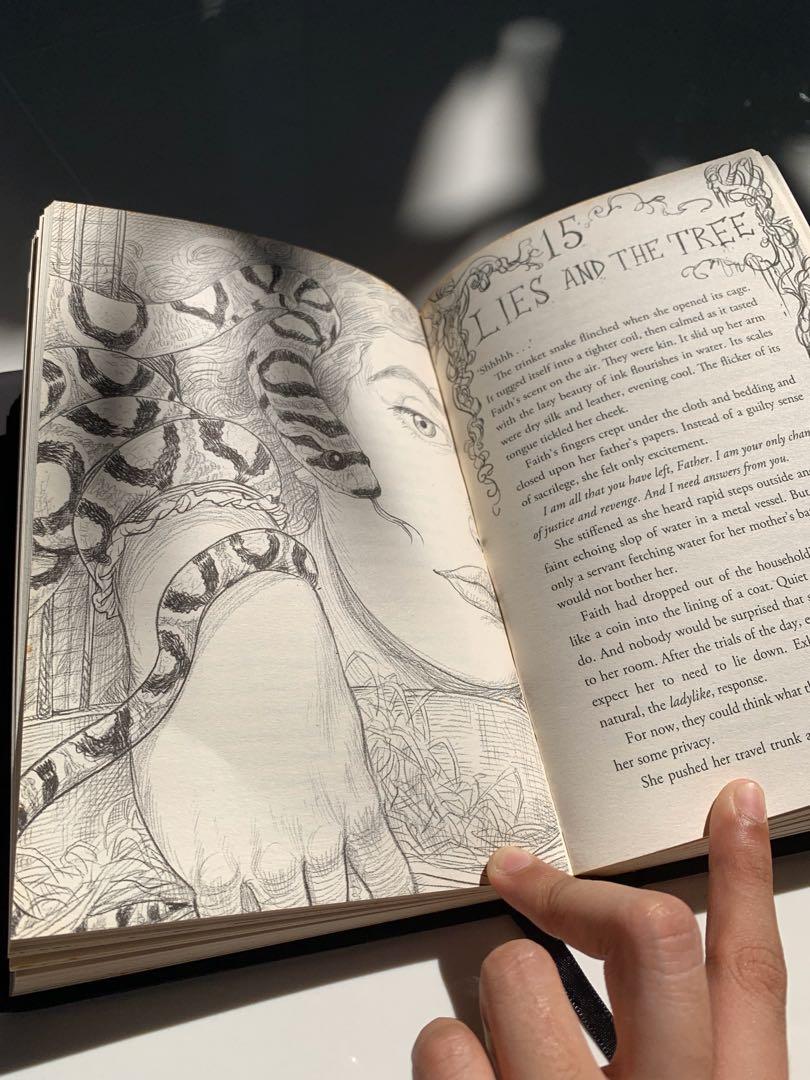 The lie tree by Frances Hardinge, Hobbies & Toys, Books & Magazines