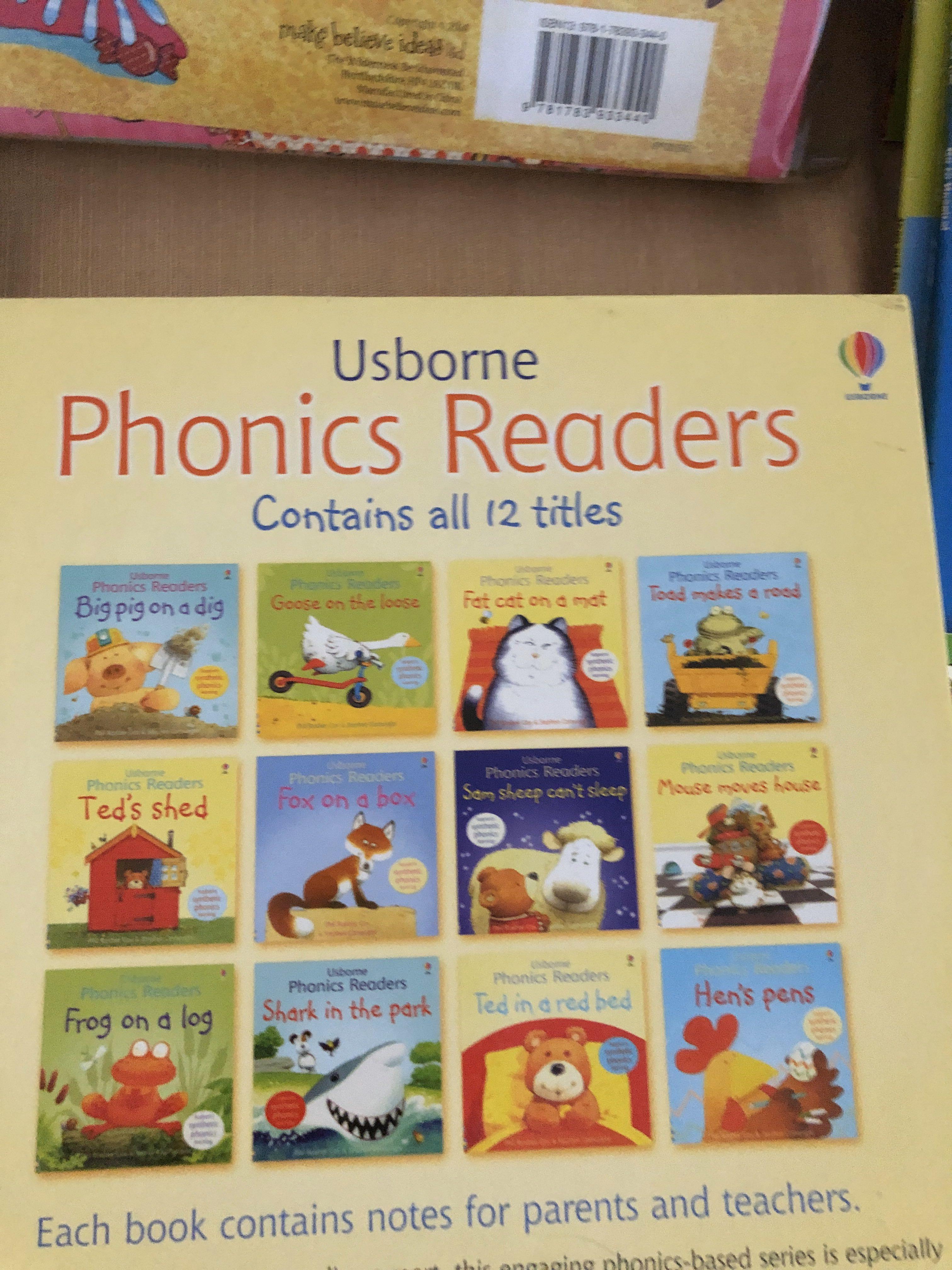 Usborne Phonics books, Hobbies & Toys, Books & Magazines, Children's