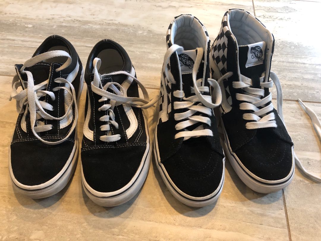 vans sk8 hi pro black and white