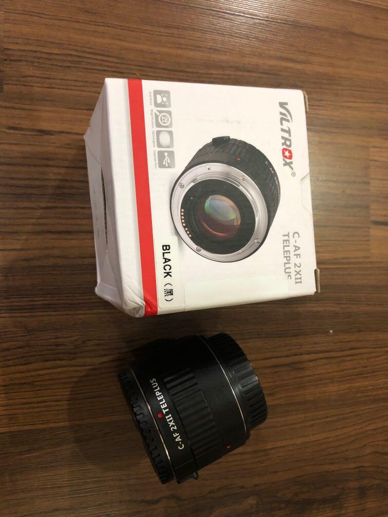 Viltrox C Af 2x Ii Teleplus Auto Focus 2 0x Telephoto Extender Teleconverter Lens Converter For Canon Ef Mount Super Telephoto Lens 135mm F 2l 70 200mm 10l 70 200mm 100 400mm And Dslr Camera 5dii 80d