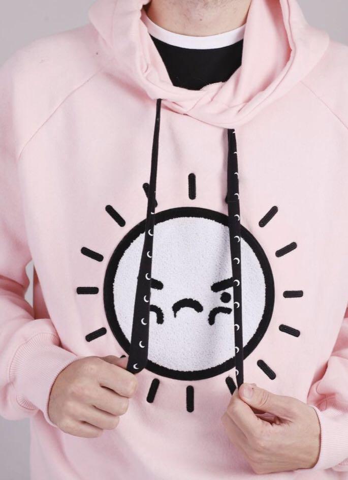 Tsuki oversized hoodie top