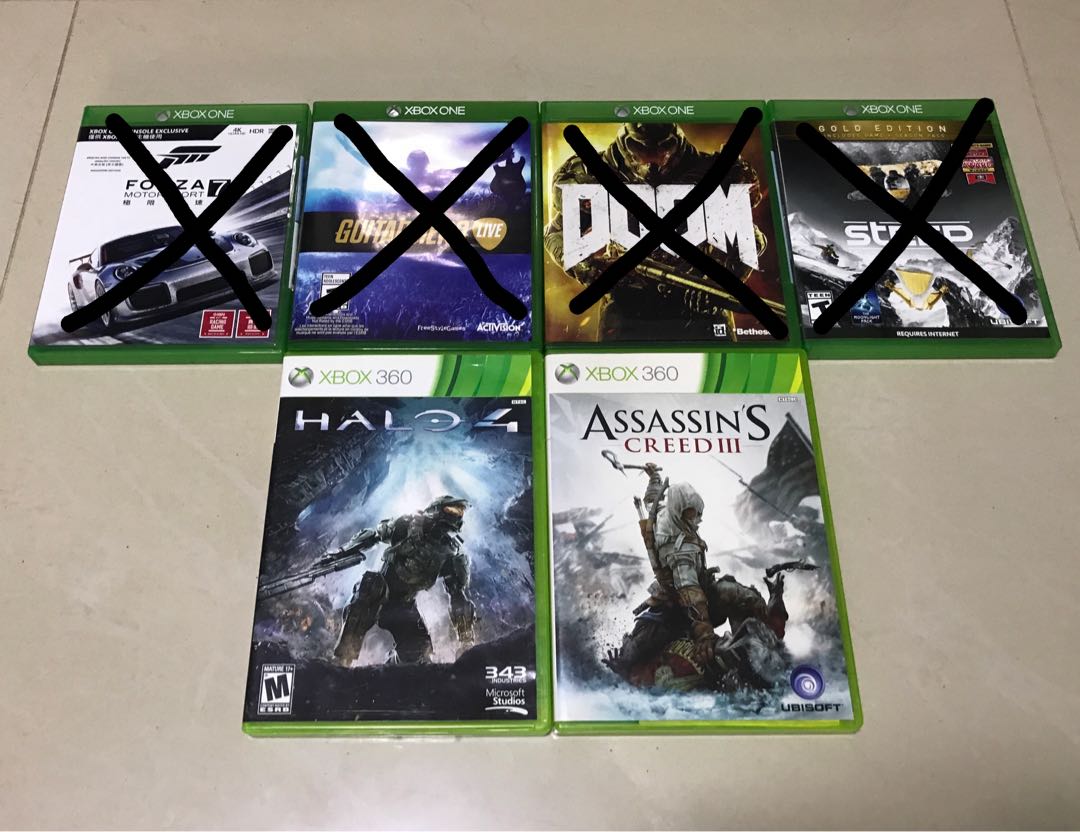 Xbox 360 Games only, Video Gaming, Video Games, Xbox on Carousell