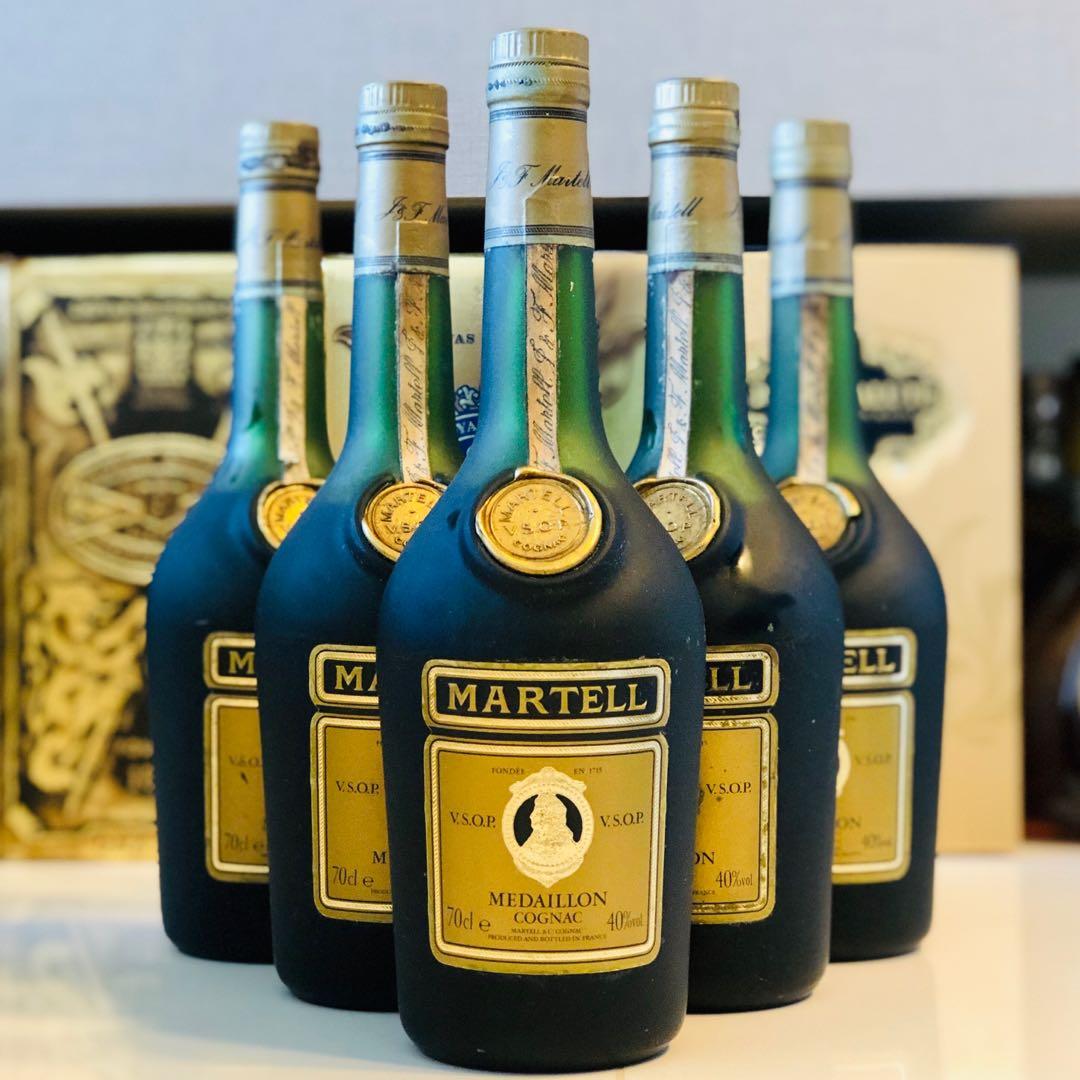 0.7L Martell Green Bottle VSOP Sign of Leader series Vintage
