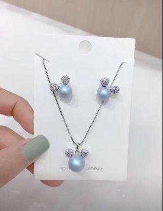Set earrings & necklace