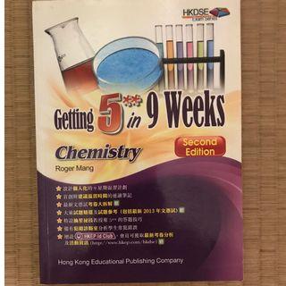 Getting 5** in 9 weeks chemistry