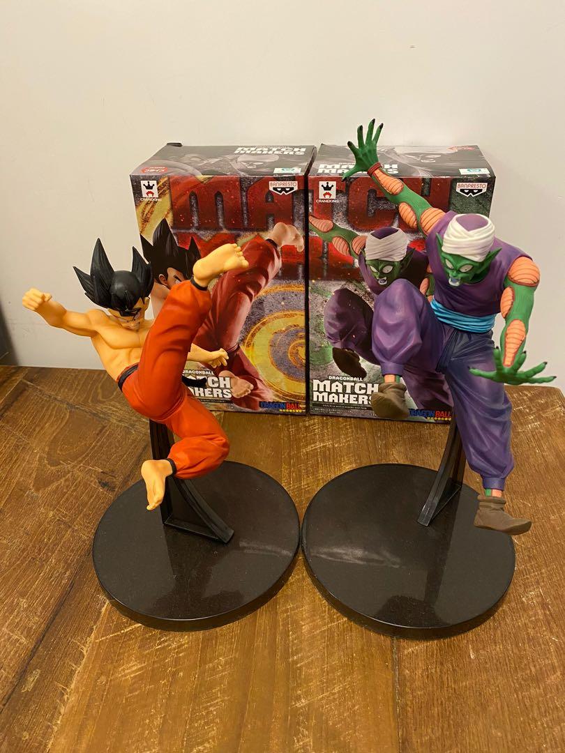 二手 龍珠 一對 figure 有盒 悟空, 興趣及遊戲, 玩具 & 遊戲類 - Carousell