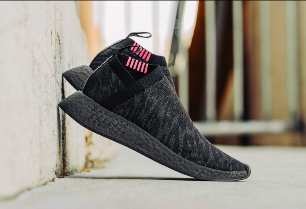 Adidas NMD CS2 Primeknit Triple Black 