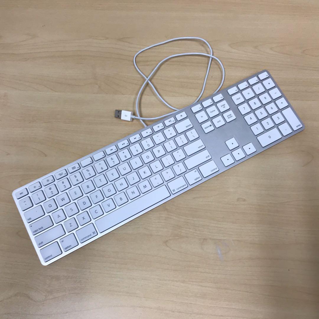 Apple A1243 MB110LL/A Wired Keyboard w Numpad, Computers & Tech, Parts & Accessories, Computer Keyboard on Carousell Apple A1243 MB110LL/A Wired Keyboard w Numpad, Computers & Tech, Parts & Accessories, Computer Keyboard on Carousell