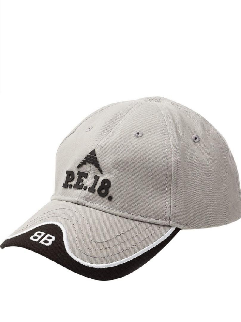 grey balenciaga hat