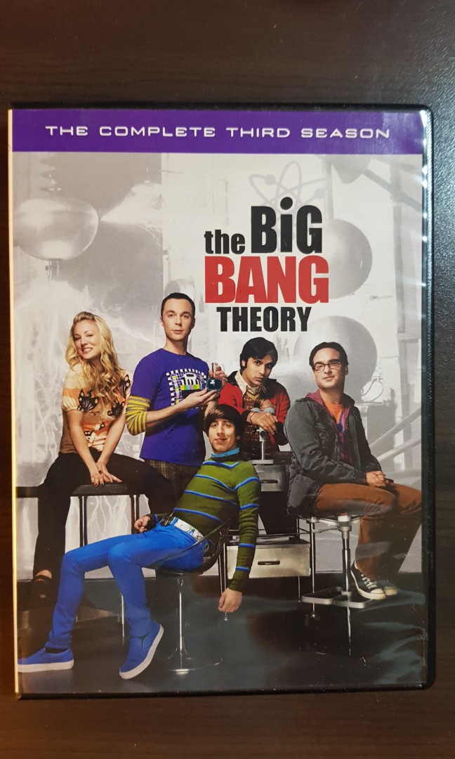 Big bang theory season 3, Hobbies & Toys, Music & Media, CDs & DVDs on ...