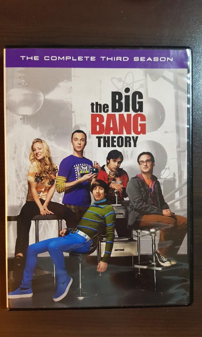 Big bang theory season 3, Hobbies & Toys, Music & Media, CDs & DVDs on ...