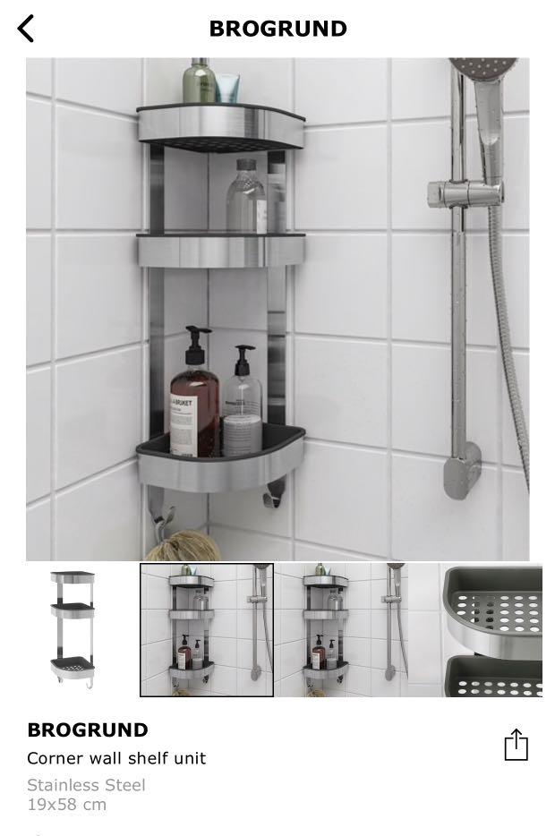 Brand New Ikea Corner Wall Shelf Unit Furniture Home Living Shelves Cabinets Racks On Carou - Ikea Grundtal Corner Wall Shelf Unit Brand New Ikea Corner Wall Shelf Unit Furniture Home Living Shelves Cabinets Racks On Carou - Ikea Grundtal Corner Wall Shelf Unit