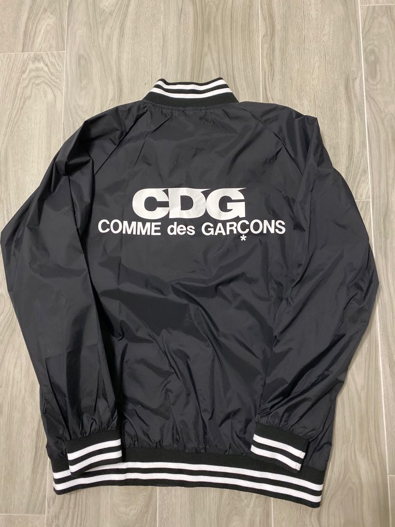 cdg varsity jacket