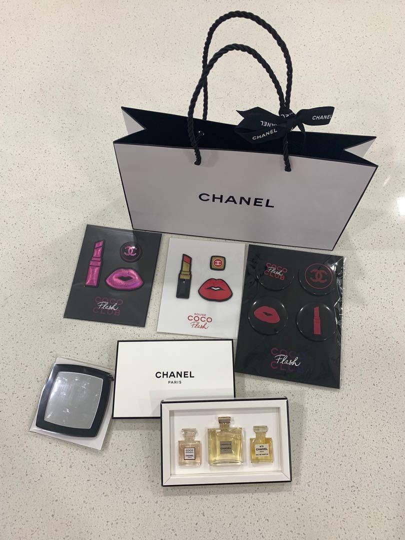Chanel perfume and stickers, Beauty & Personal Care ...