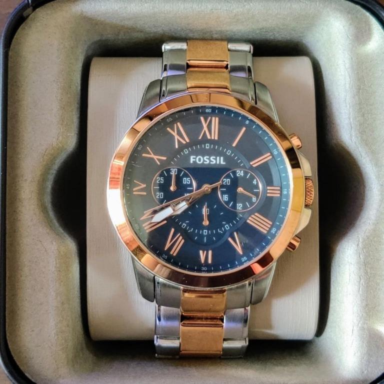 CHEAPEST Grant Chronograph Two Tone Stainless Steel Watch FS5024