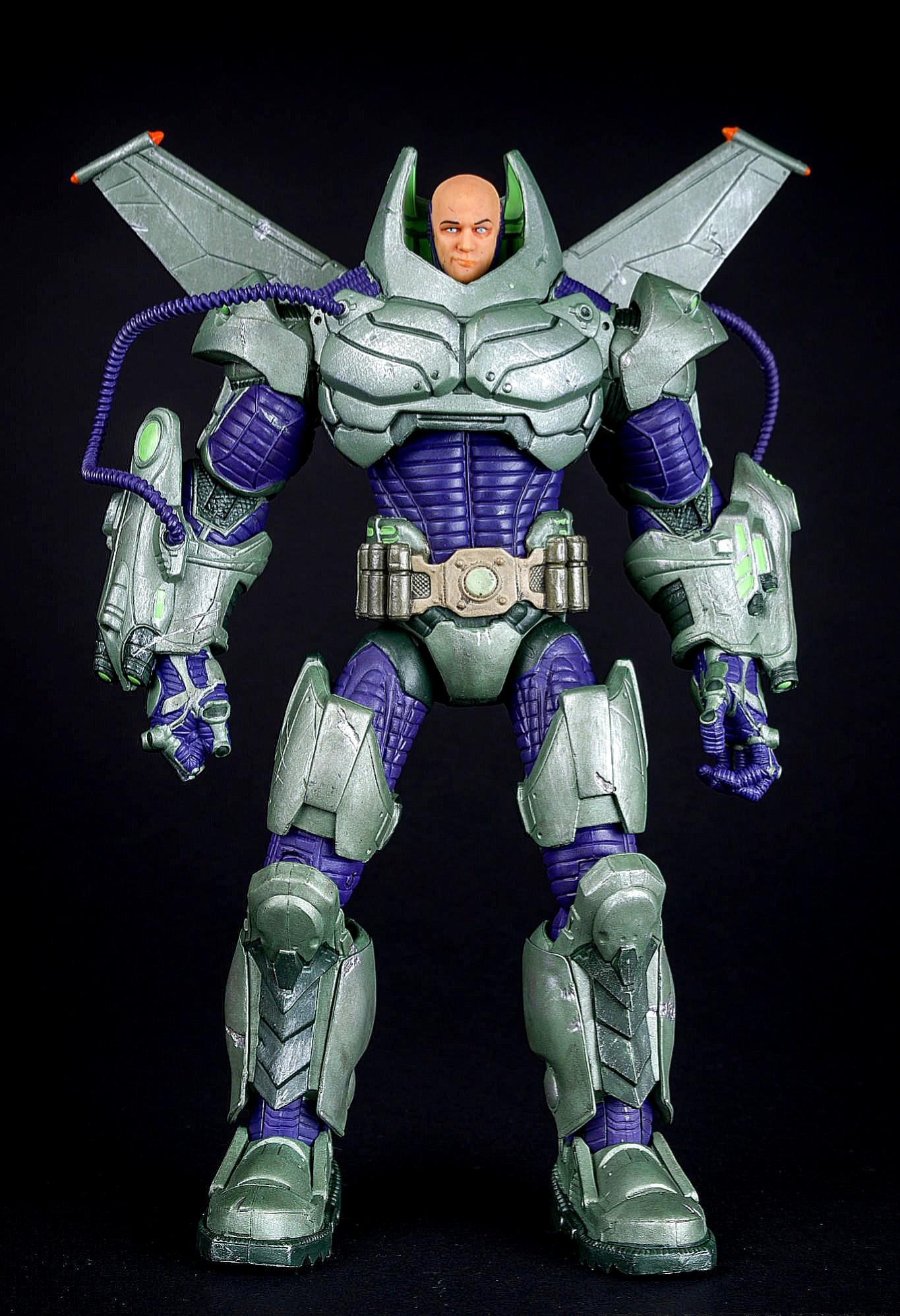 Dc collectibles lex luthor sale swap to marvel legends action