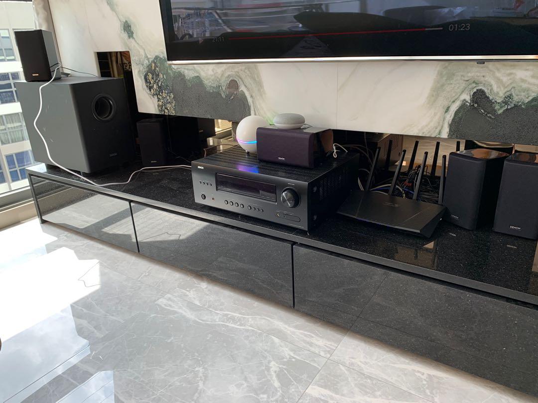 Denon 5.1 surround sound system with amplifier DHT1312XP AVR, Audio