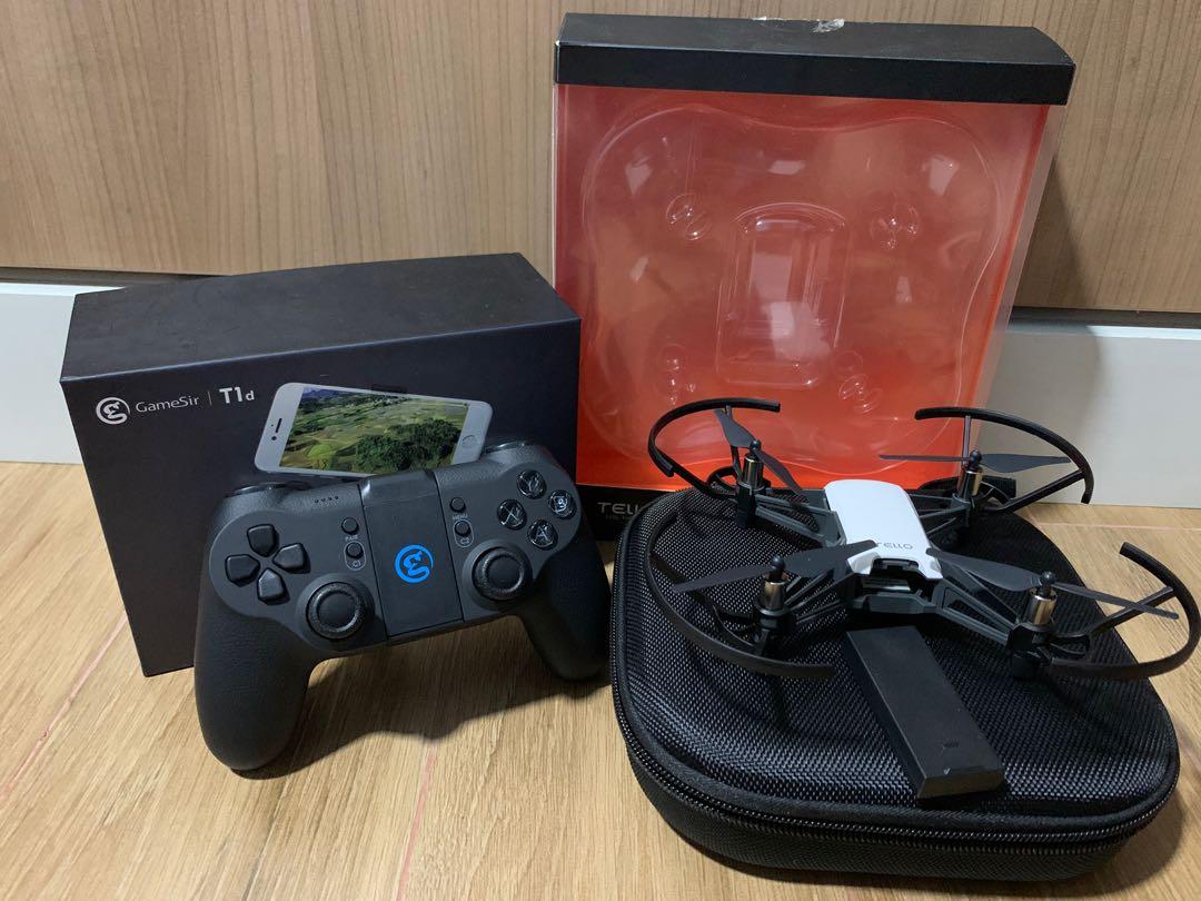 DJI TELLO WITH CONTROLLER, Photography, Drones on Carousell