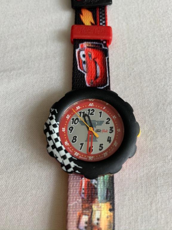 Flik Flak Watch Disney Cars Piston Cup FLS021