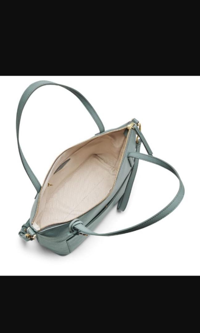 fossil evelyn tote