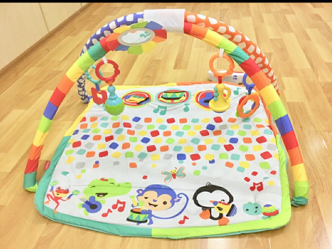 Fisher price baby's bandstand play gym hotsell