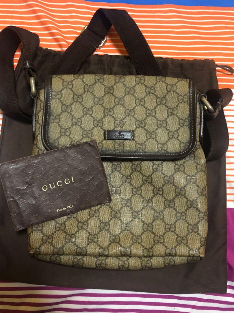 Gucci Messenger Bag, Men's Fashion, Bags, Sling Bags on Carousell