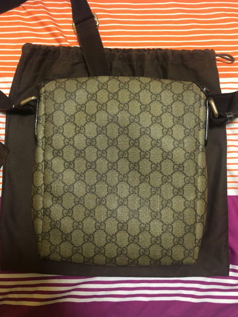 Gucci Messenger Bag, Men's Fashion, Bags, Sling Bags on Carousell