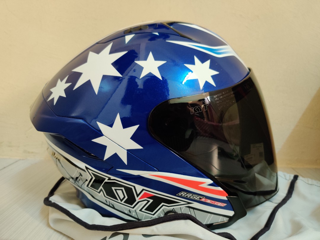 Helmet KYT NFJ Broc Parker Size L Auto Accessories on Carousell