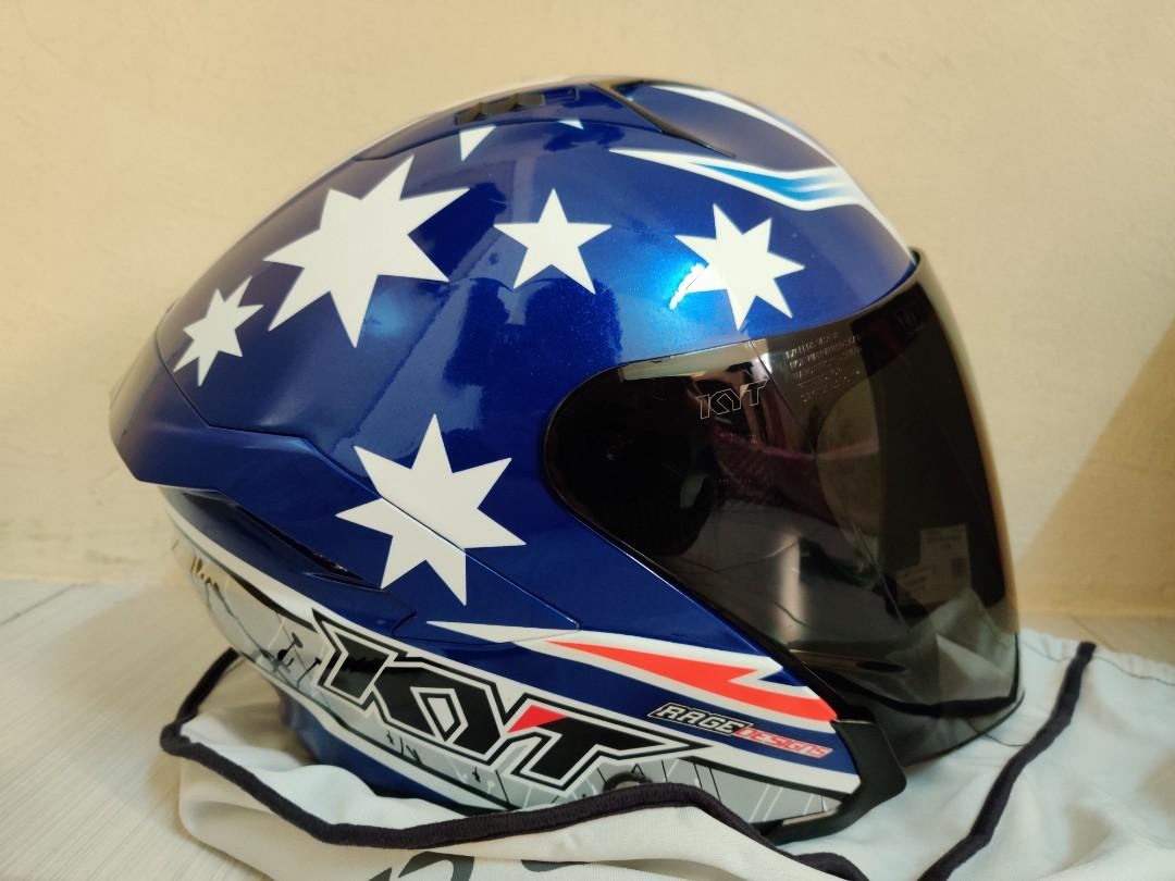 Helmet KYT NFJ Broc Parker Size L, Auto 
