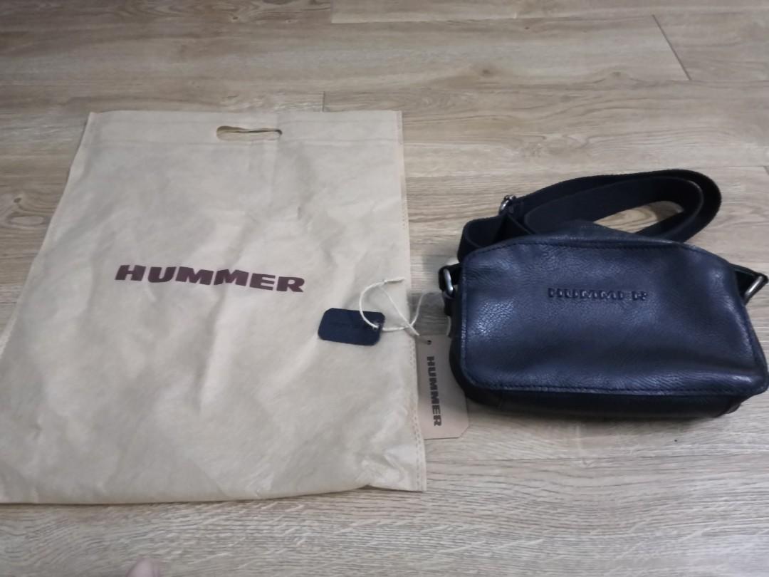 Hummer genuine leather sling bag