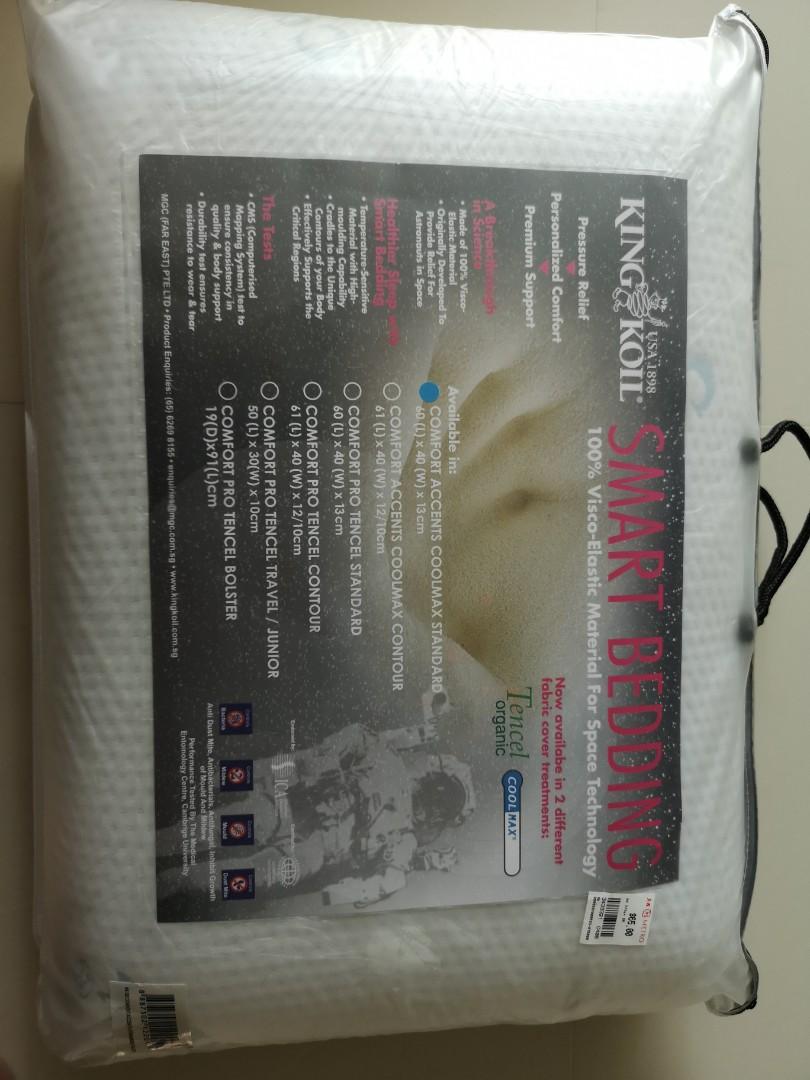 King Koil coolmax Pillow Brand New Furniture Home Living Furniture Bed Frames Mattresses on Carousell