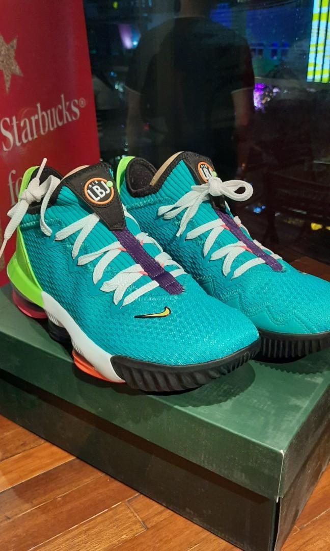 Nike lebron 16 low hyper jade 2025