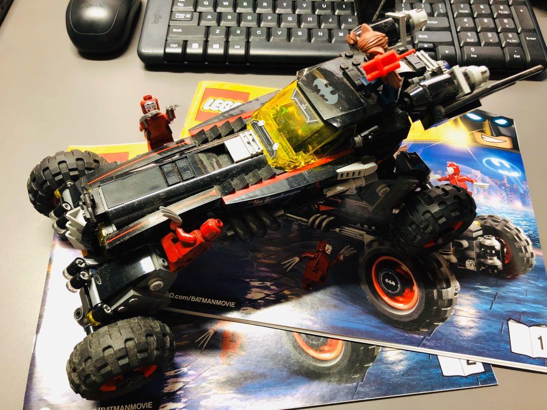  LEGO Batman Movie The Batmobile 70905 Building Kit : Toys &  Games