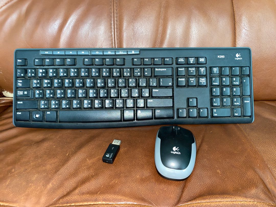 Logitech Keyboard and Mouse K260, 電腦周邊及配件, 電腦鍵盤及相關產品- Carousell
