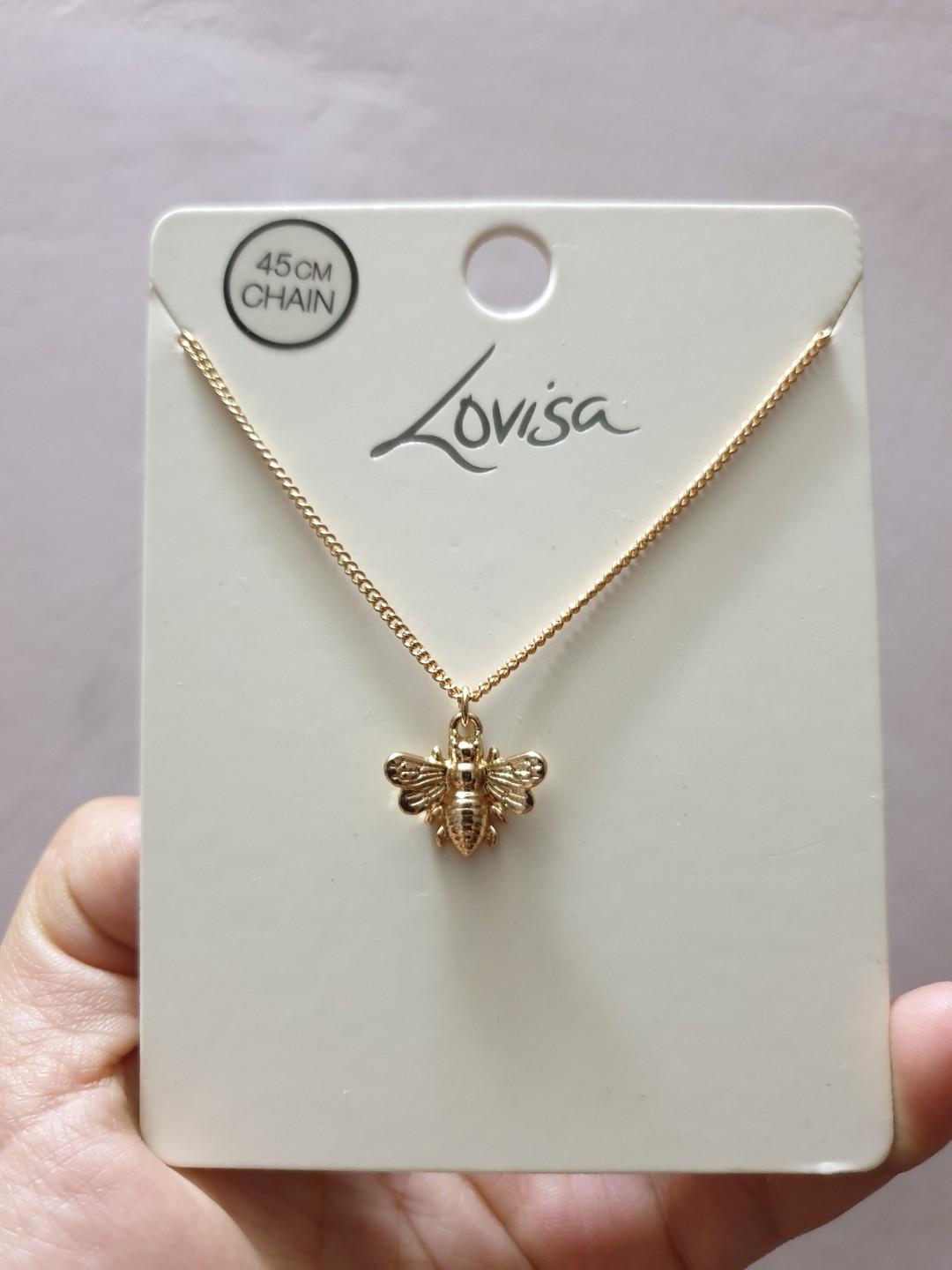 Lovisa bee necklace
