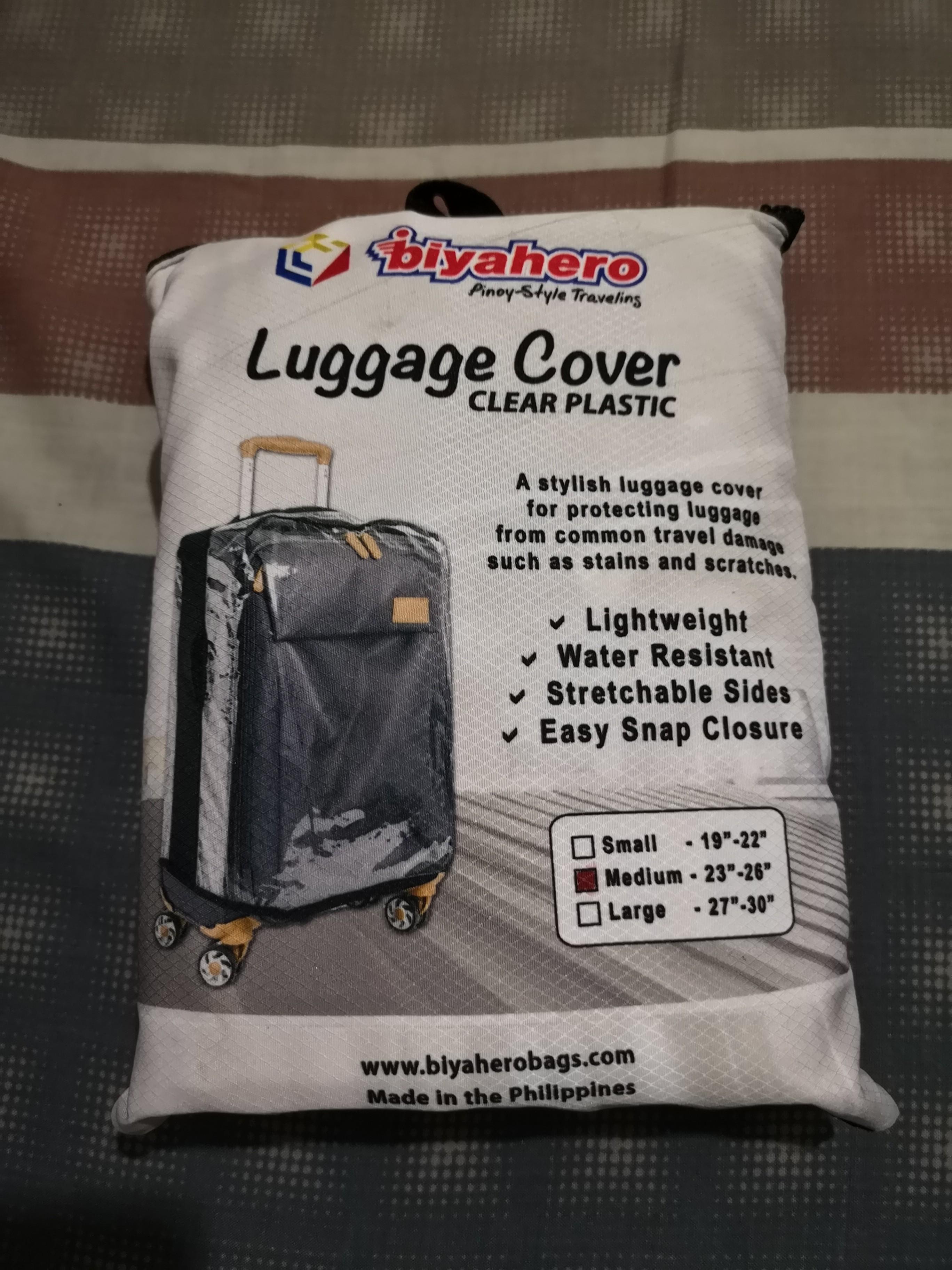 clear plastic bags for hand luggage
