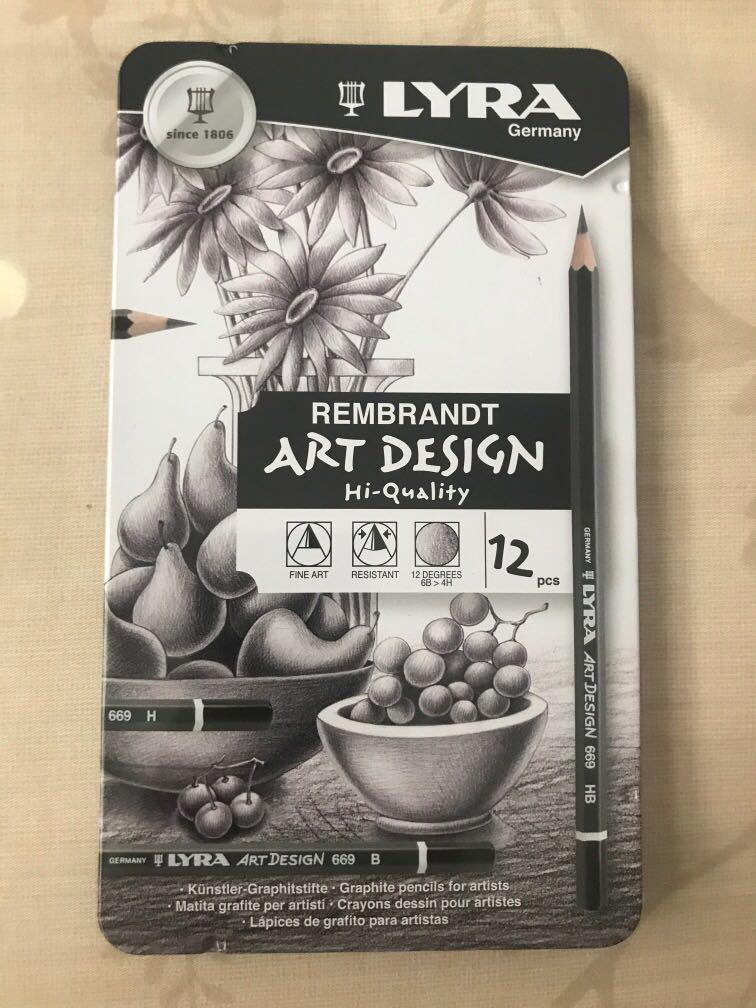 Lyra Art Design pencil set, Hobbies & Toys, Stationery & Craft, Art