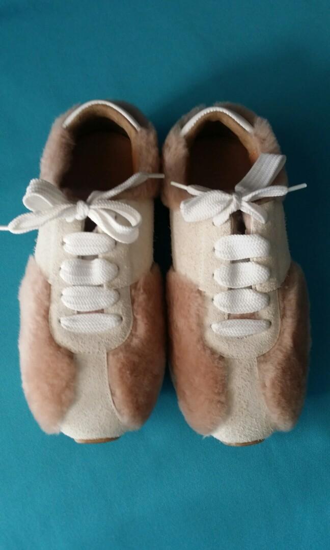 marni fur sneaker