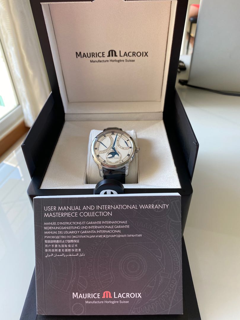 Maurice lacroix masterpiece cheap moon retrograde
