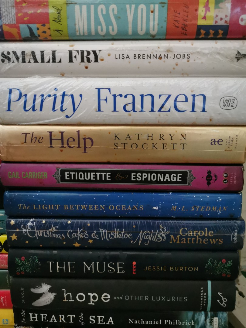 Miss You Small Fry Purity The Help Etiquette And Espionage The Light Between Oceans Christmas Cakes And Mistletoe The Muse Hope Into The Heart Of The Sea Hobbies Toys Books