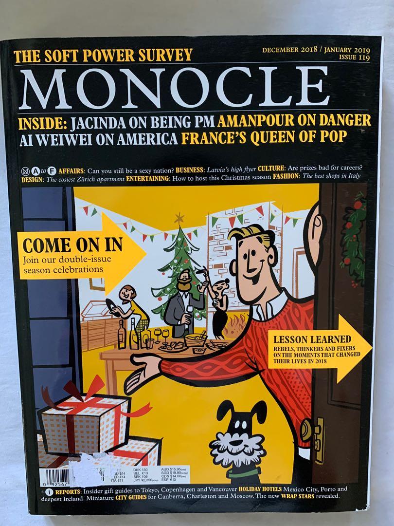 Monocle Magazine Dec 2018 Jan 2019 Books Magazines Others On Carousell