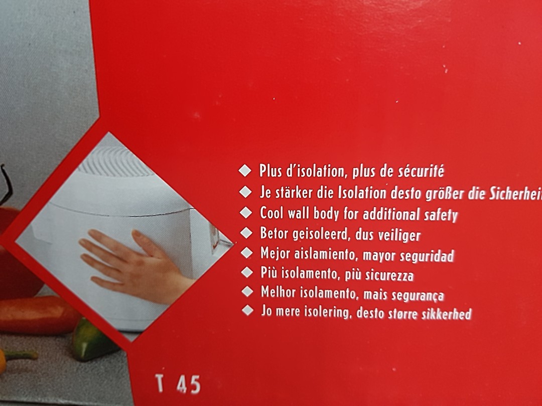 Moulinex Clean Air Deep Fryer Made in France, Furniture & Home Living