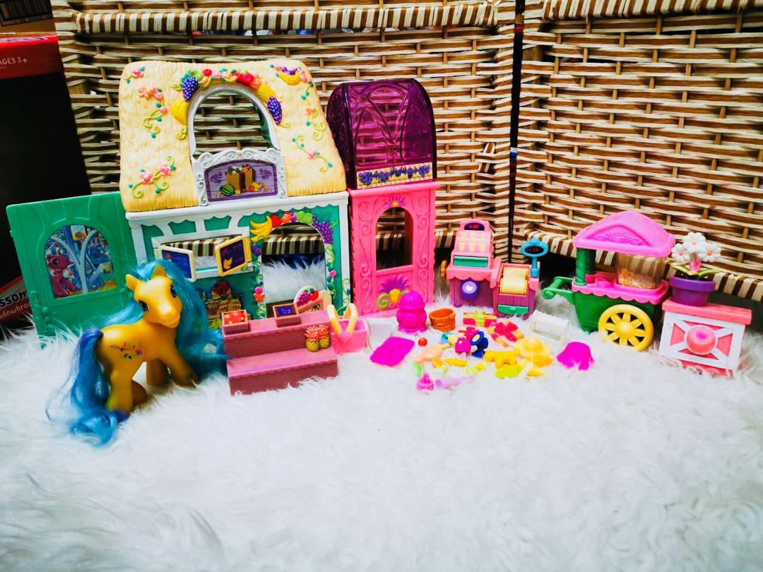 my little pony vintage playsets