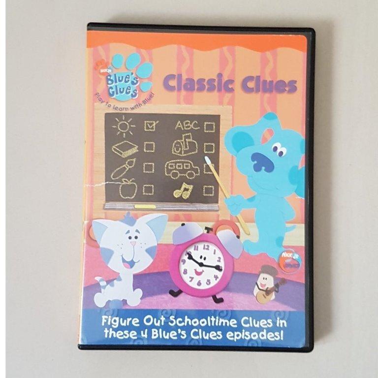 Nick Jr Blue S Clues Classic Clues Dvd Kids Music Media Cds Dvds Other Media On Carousell
