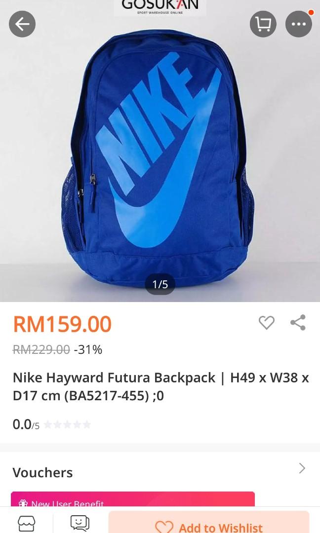 nike sportswear hayward futura backpack
