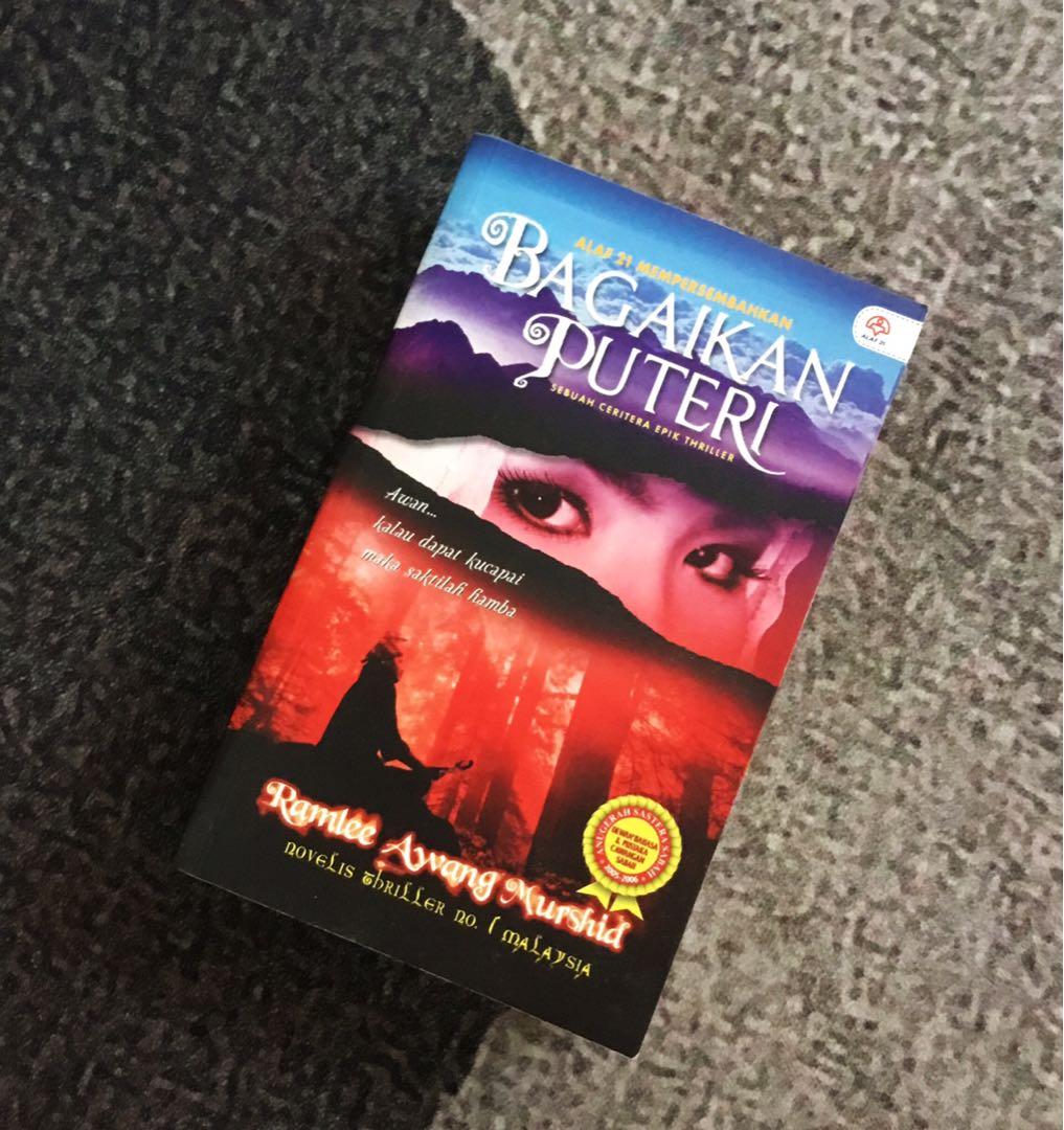 Novel Bagaikan Puteri Ramlee Awang Murshid Books Stationery Books On Carousell