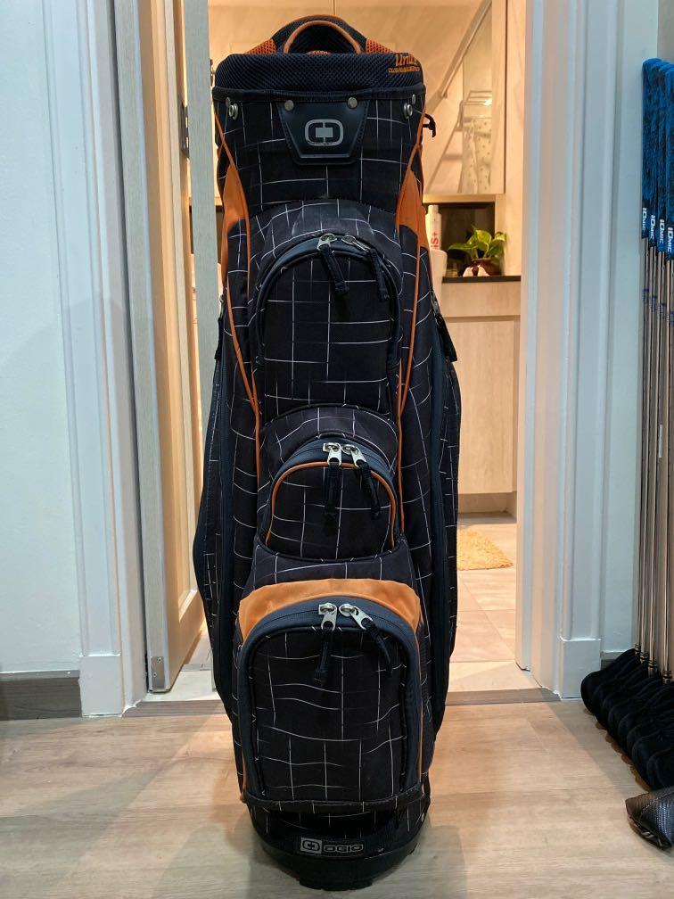 OGIO Shredder Golf Cart Bag Sports Equipment Sports Games